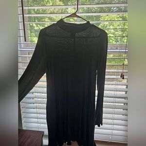 Agnes and Dora mock neck dress